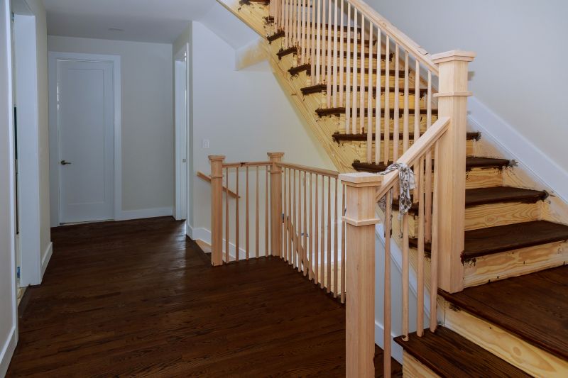 Custom Stairs Installation detail